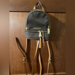 New never used Michael Kors mini backpack